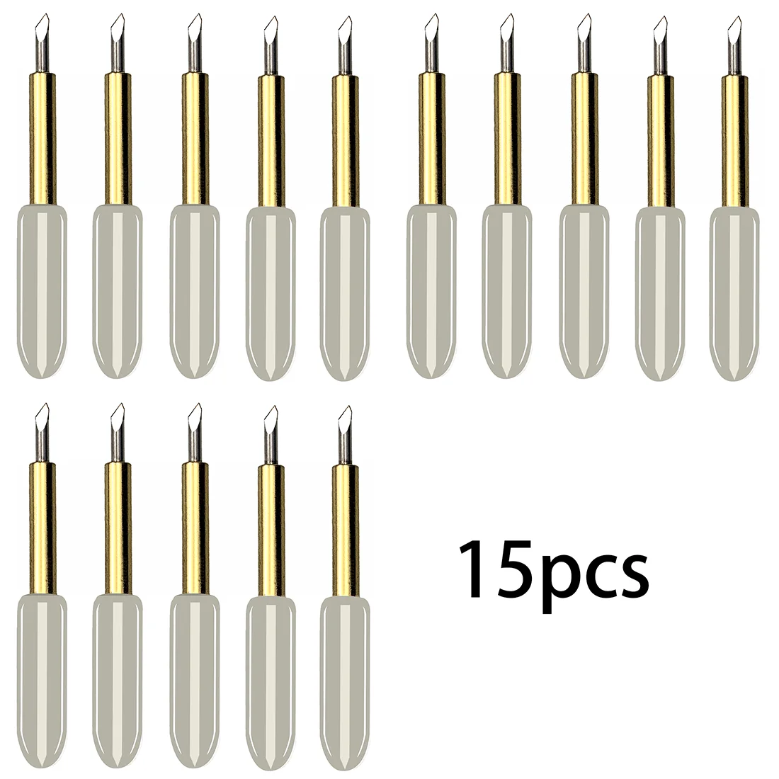 Anglecai Lot de 20 lames à pointe fine de qualité supérieure pour Cricut Maker/Maker 3