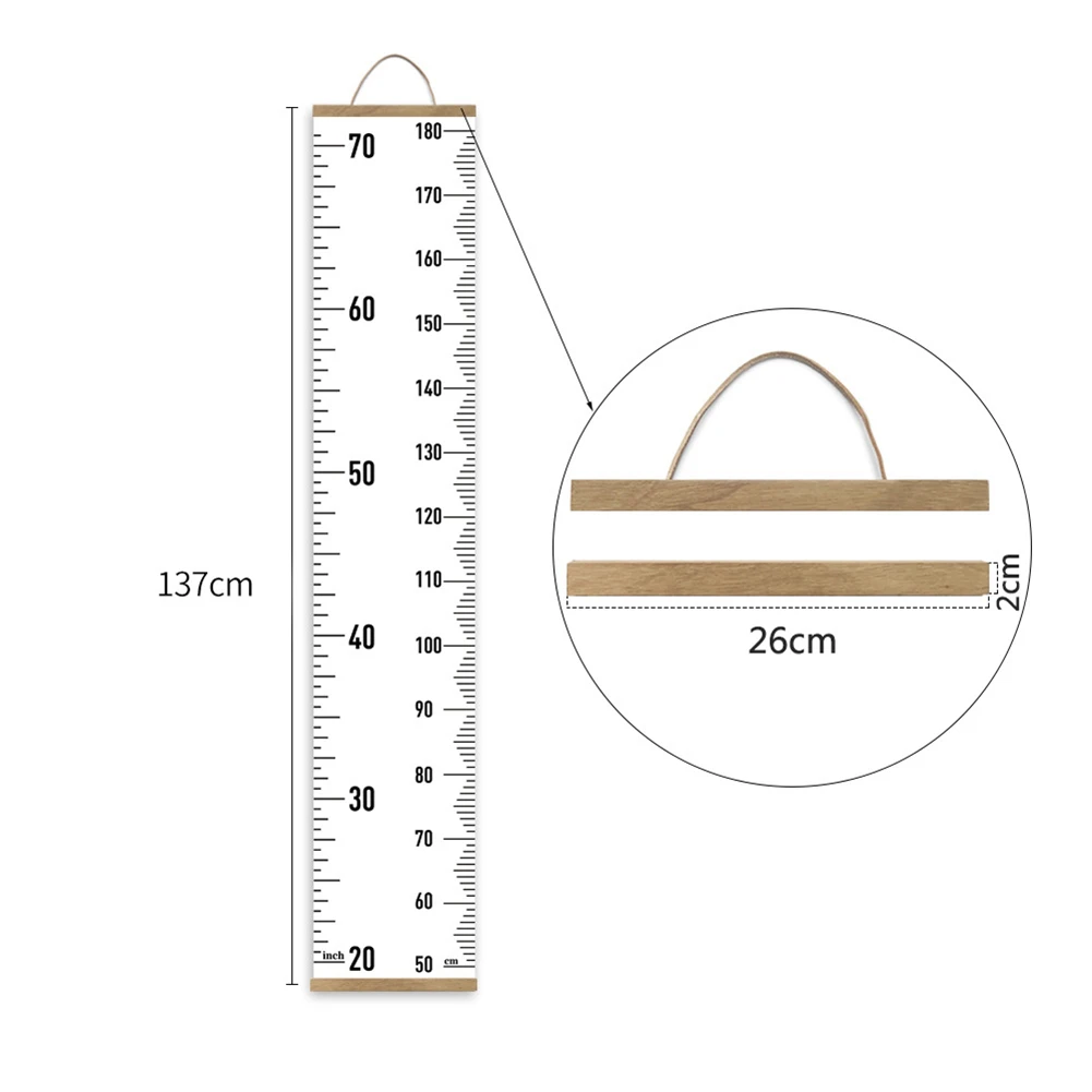 Линейка для измерения роста ребенка, съемная настенная подвесная линейка для ребенка, детская линейка для роста, Таблица размеров для домашнего декора