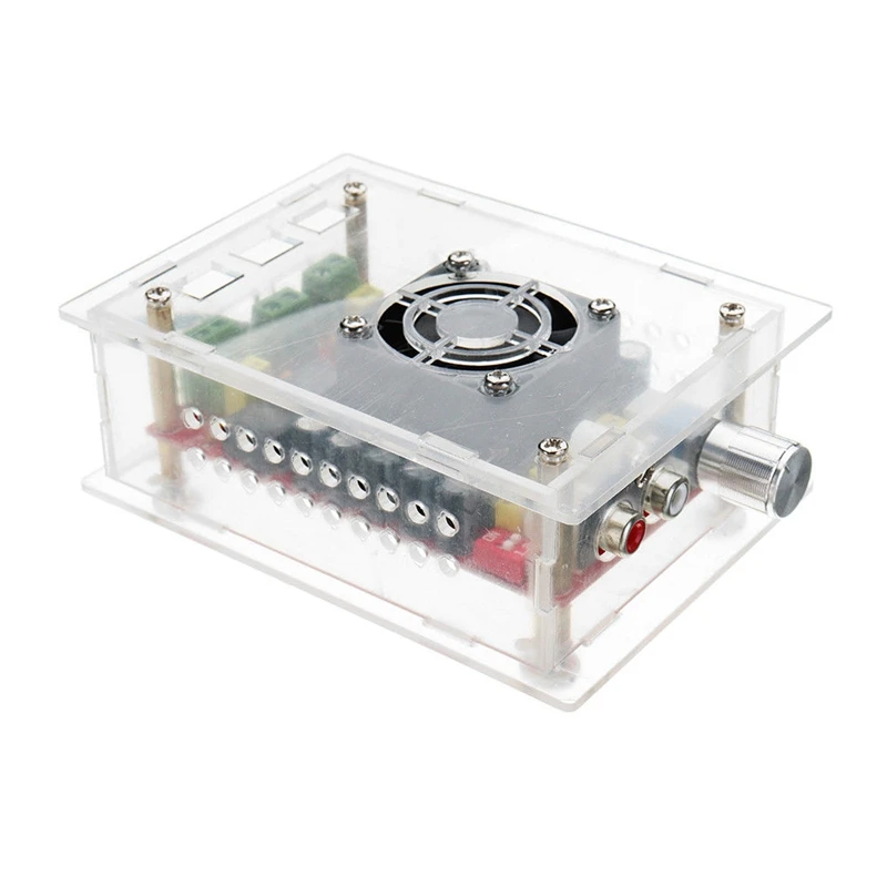 FFYY-DIY DC 12V постоянного тока до 34V TDA7498 высокое Мощность цифровой усилитель доска 2X100 Вт автомобильный компьютер