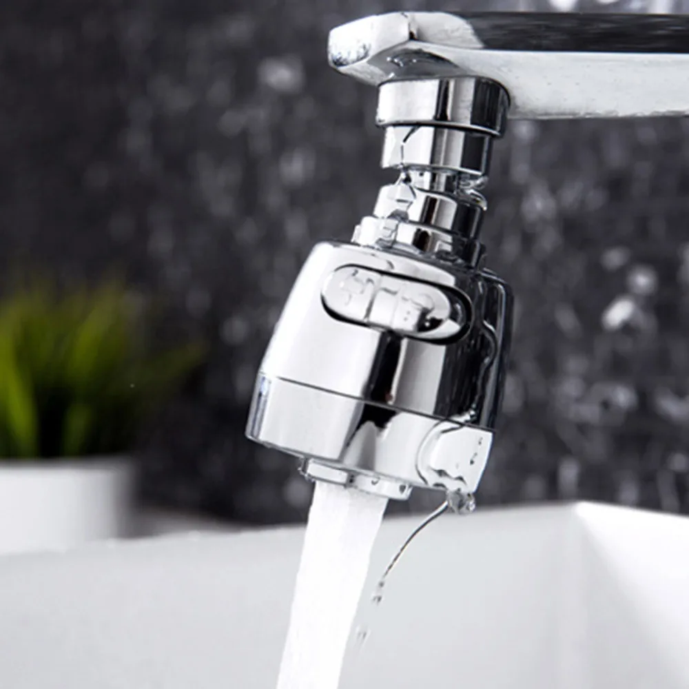

Portable Rotable Faucet Nozzle Filter Adapter Water Saving Tap Aerator Diffuser Lightweight Home Accessories