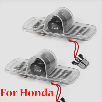 

2 Pieces LED Car Door Light Courtesy Logo Laser Projector For Honda Accord 7 8 7th 8th Crosstour Coupe Sedan Acura TSX