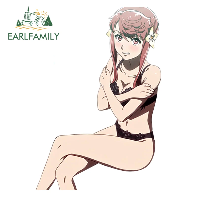 

EARLFAMILY 13cm x 8.9cm Car Sticker Big Order - Kurenai Rin Anime JDM Vinyl Car Decal Window Wiper Decal Styling Accessories