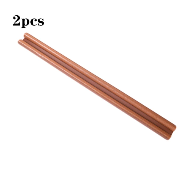Door Bottoom Seal Strip Flexible Wind Noise Reduction Stopper Under Door Sealing Blocker Door Weatherstrip Pest Control brown 2pcs
