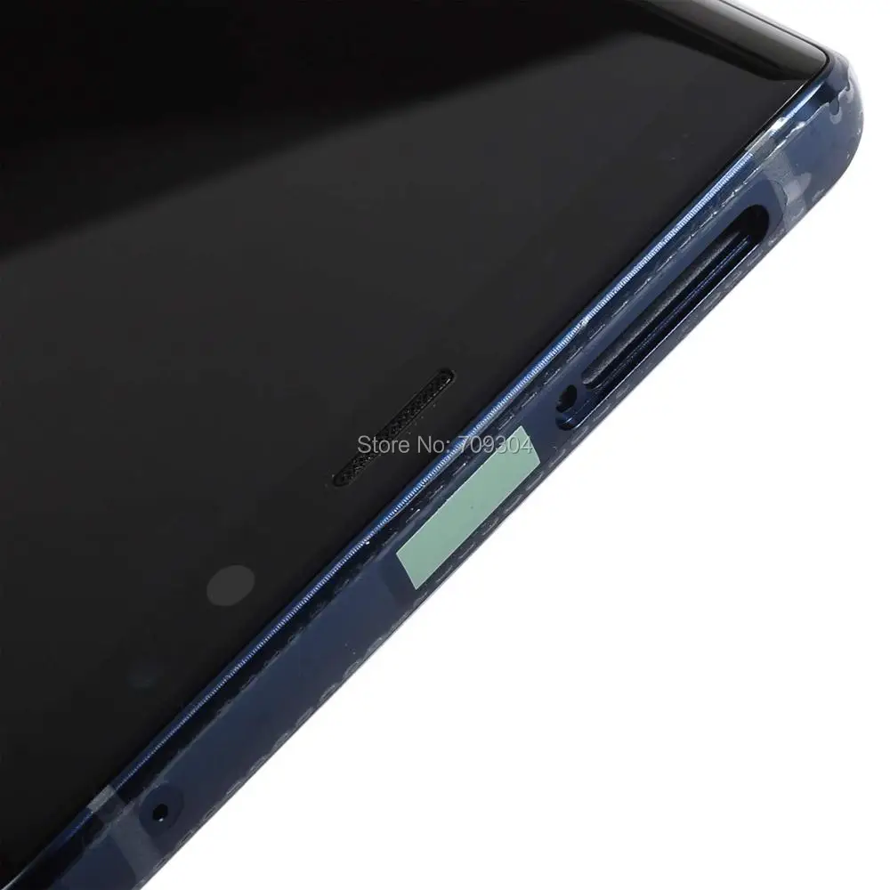 Супер AMOLED 6,4 ''lcd с рамкой для SAMSUNG GALAXY Note 9 дисплей кодирующий преобразователь сенсорного экрана в сборе