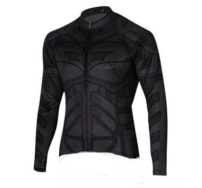 only jersey Комплект из джерси с Бэтменом для велоспорта, Мужская одежда для шоссейного велосипеда, одежда для велоспорта, длинные штаны, Мужская одежда, спортивная одежда, костюм, униформа - Цвет: only jersey
