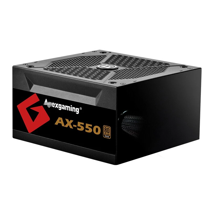 Блок питания для ApexGaming ATX курица еда игра бесшумный источник питания Номинальная 450 Вт/550 Вт Пиковая 500 Вт/550 Вт источник питания AX-450 AX-550