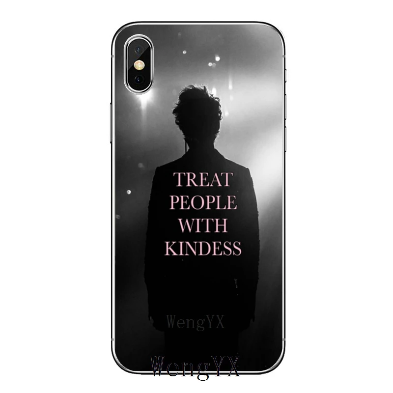 Мягкий чехол Harry Styles относится к людям с добротой для samsung Galaxy A10 A30 A40 A50 A60 A70 A6s A8 A9s J4 J6 Prime Plus - Цвет: With-Kindness-A-01