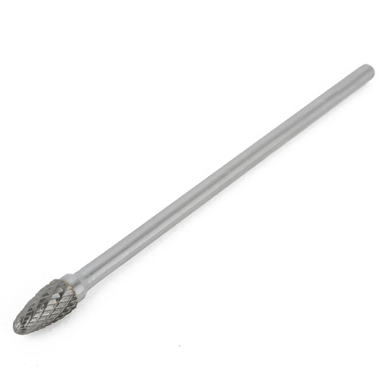 150-160mm Carbide Rotary Burrs 1/4" Rotary Burr File Drill Bits Set Wood Metal Milling Engraving Cutter Files Tool Accessories