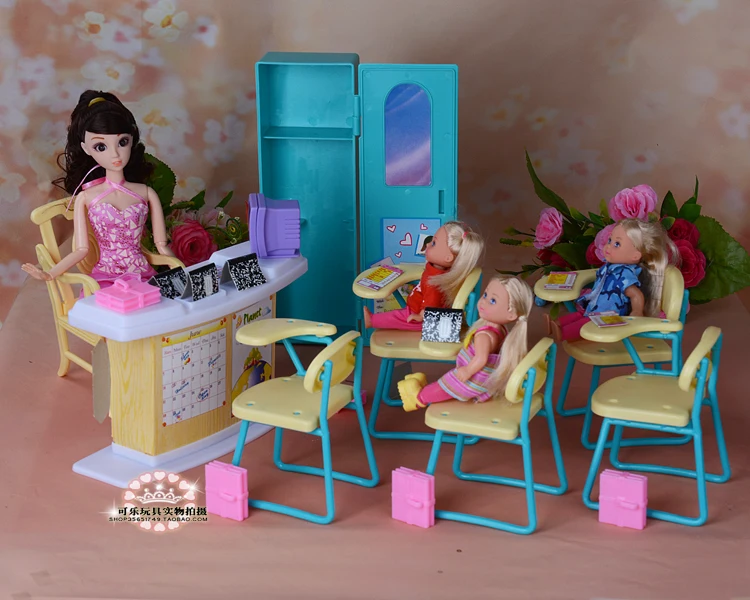 barbie desk set