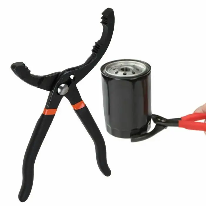Car Clamp Adjustable Oil Filter Pliers Wrench Hand Removal Tool&T8