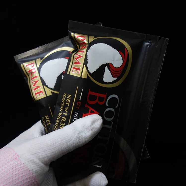 1 сумка/2 сумки DIY распылитель органический Vape хлопок золотой версия бекон для RDA RTA RDTA катушка фитиль аксессуары для электронных сигарет