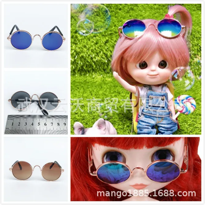 Кукольный дом Кукольный домик мини модель маленькая ткань BJD сопутствующие продукты Маппет-игрушка 6 очков Солнцезащитные очки солнцезащитные очки
