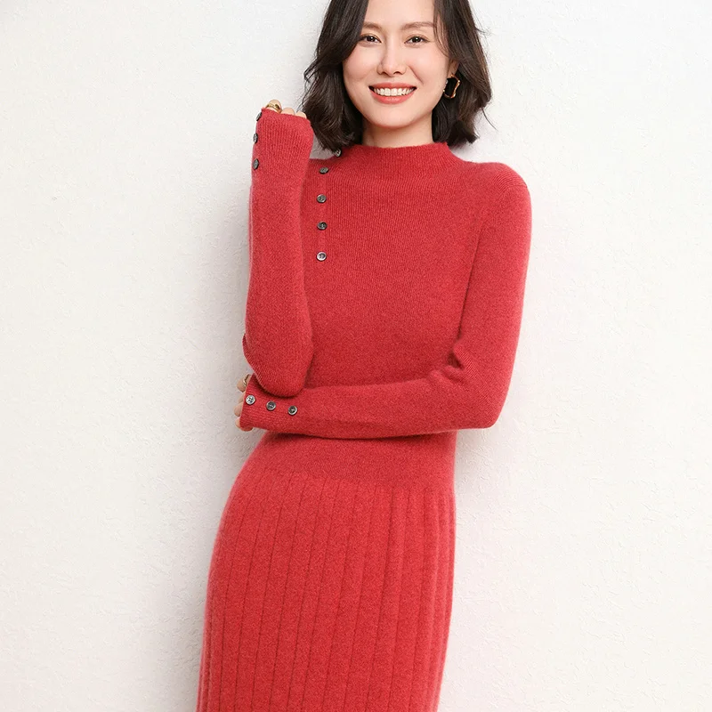 Soft Knitted Girl Clothes - Pullovers 
