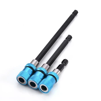 

Hex Shank Electric Drill Rod Magnetic Screwdriver Bit Holder Tools Accessories