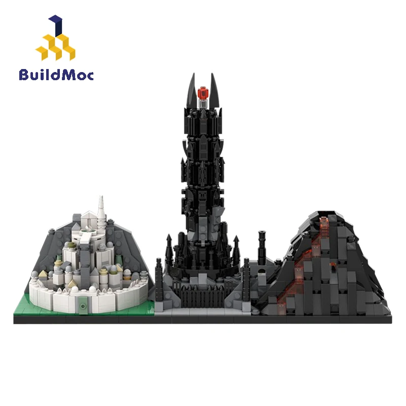 Волшебные замки Buildmoc Классические фильмы король кольца возвращение королей