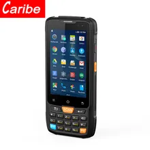 CARIBE Scanner de Código QR Handheld PDA Industrial Android Tablet com Bluetooth WI-FI NFC 4G