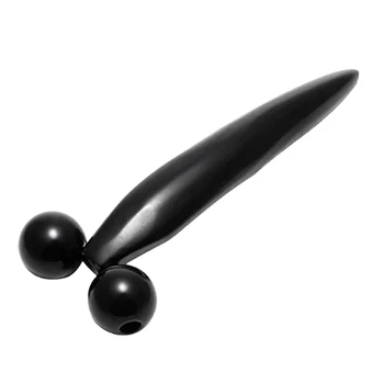 

Massgae Therapy Tools - Natural Buffalo Horn Massage Roller for Face Arm Body Relax SPA Firming Skin