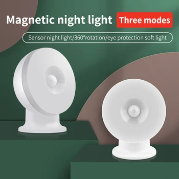 

Herepow Original 360 Degree LED Corridor Night Light Infrared Remote Control Body Motion Sensor Smar Home Night Lamp