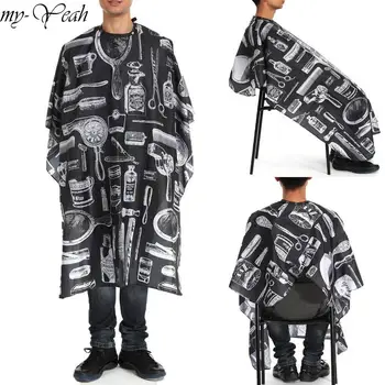 

140x45cm Hairdressing Gown Hair Cutting Waterproof Cover Cape Wrap Clothes Hairdresser Apron Barber Salon Styling Tools DIY Home