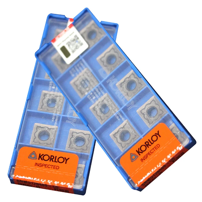 Корея KORLOY SNMG120404-GS PC9030 SNMG120404-HA H01 SNMG150612-GR NC3020(10 шт./лот) резец для внутренней обточки вставки