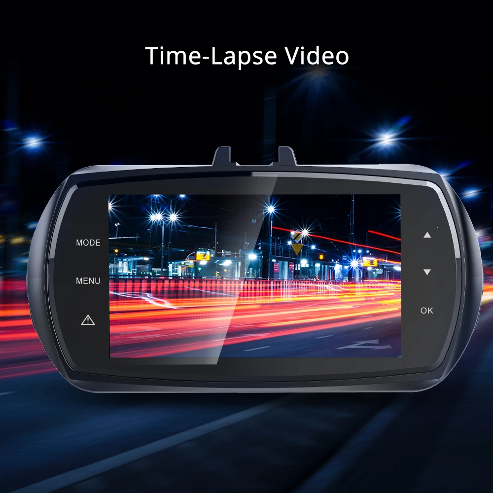 YASOKRO DVR 24H монитор парковки автомобиля камера мини Dashcam двойной объектив ночного видения 1080P заднего вида Dash Cam поддержка gps