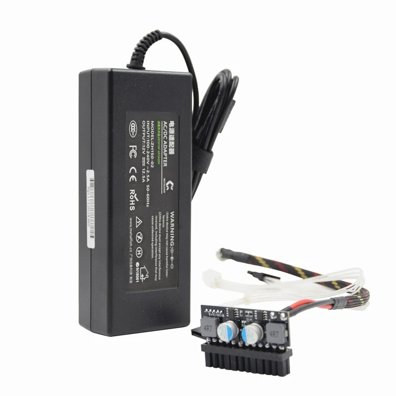 Блок питания METALFISH постоянный ток ATX 12 в вход 150 вт максимальный выходной