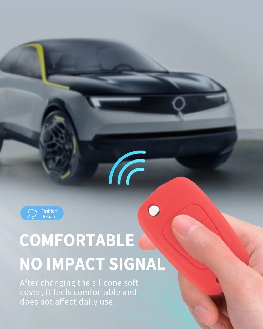 KEYYOU силиконовый чехол для ключей с 3 кнопками для Kia K2 K5 Pro Ceed HYUNDAI i20 i30 i40 SANTA