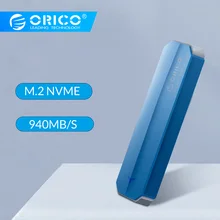 Внешний жесткий диск ORICO M2 NVME 1 ТБ 128GB 256GB 512GB M.2 NVME Mobile Портативный SSD 1 ТБ внешний твердотельный накопитель