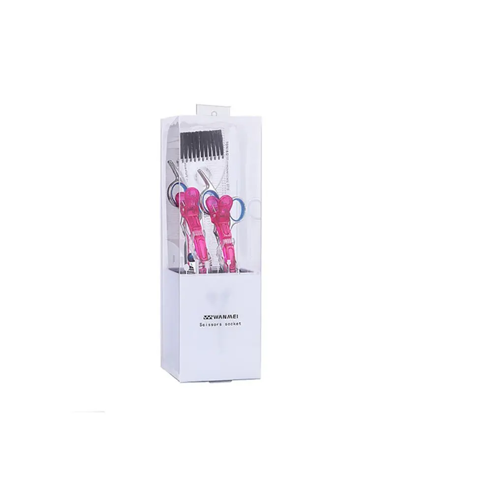 8pcs Set Hair Styling Kit Barber Scissors Professional Hairdressing Scissors Hairdresser S Scisors 5