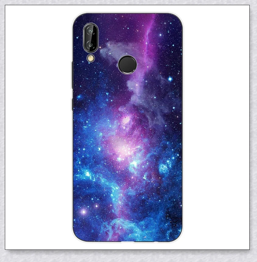 ТПУ для huawei P20 Lite чехол класса люкс Nova 3E чехол милый мягкий силиконовый чехол для huawei P 20 lite Nova 3 E чехол для задней крышки телефона чехол s - Цвет: 057