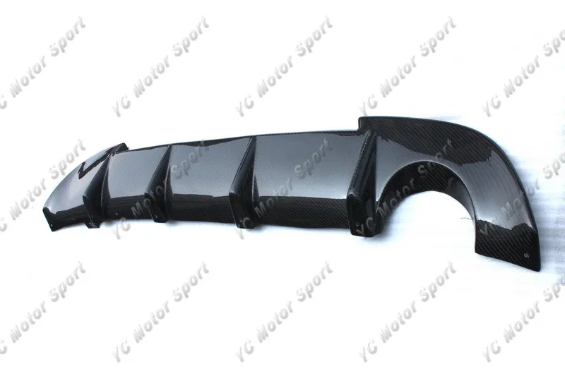 05-07 Mitsubishi Evolution EVO 9 JDM OEM Style CF Rear Bumper Diffuser (3)