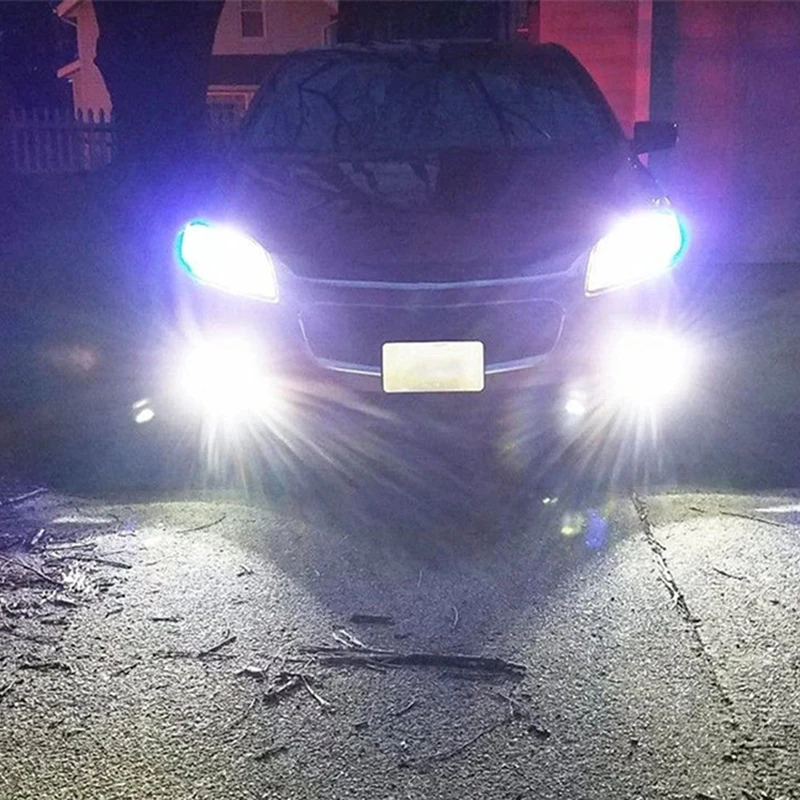 Супер Автомобильные фары яркий автомобильный комплект 100 Вт Светодиодная лампа белая Замена 2 шт