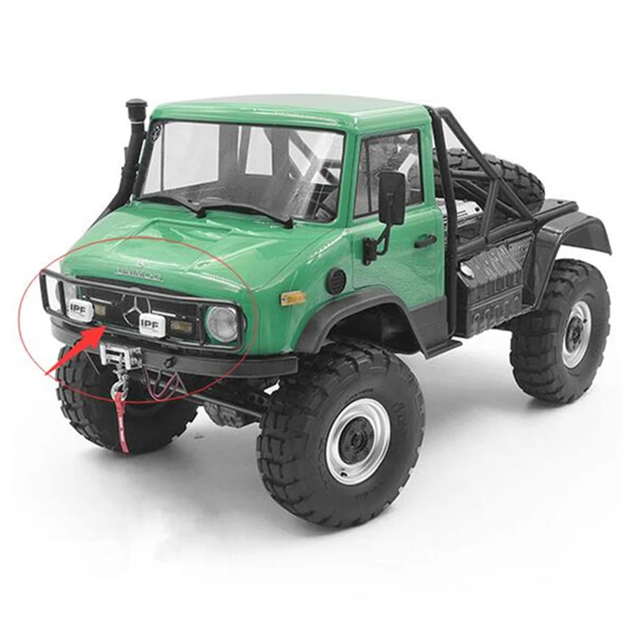 Металлический ранчо передний бампер для 1/10 радиоуправляемая модель axial SCX10 90075 UMG10 Unimog игрушечные машинки Запчасти Аксессуары