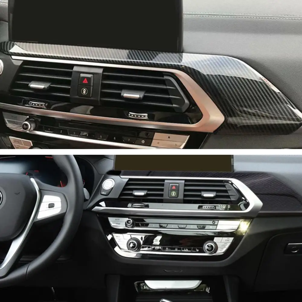 

Car Interior film Carbon Fiber/Matte Air Outlet Decoration Waterproof Sticker Compatible with Left Rudder BMW M3