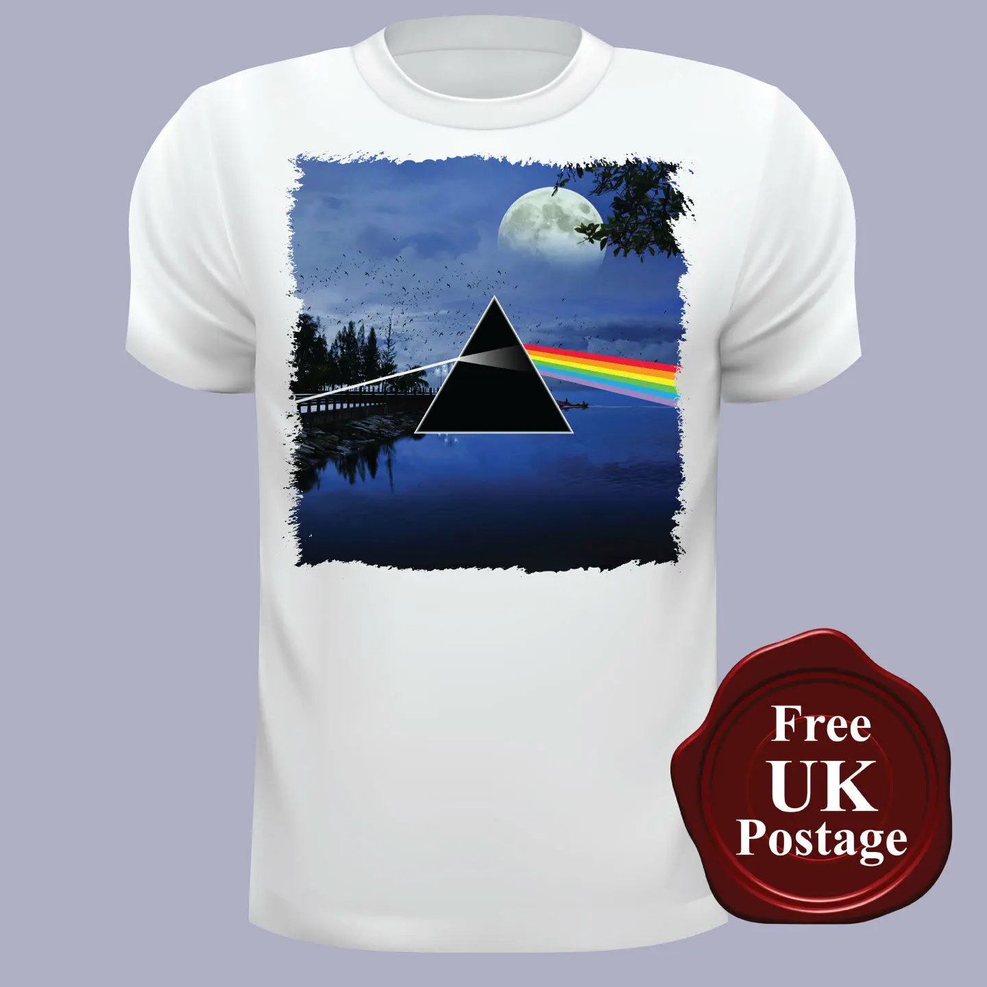 

Dark side of the Moon, Inspired, Men’s T Shirt, Choose Your Size Short Sleeve Tee Shirt Free Shipping cheap wholesale