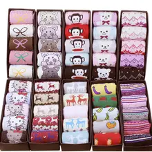 Женские носки из кроличьей шерсти, зимние теплые толстые мягкие золотые шелковые носки с оленем, женские носки с рисунками, забавные пушистые счастливые носки