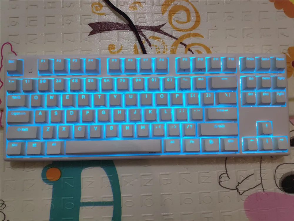 Слива NIZ 87 RGB 35g емкостная механическая клавиатура 108 keybooards 35g проводная realforce аналогичный тип