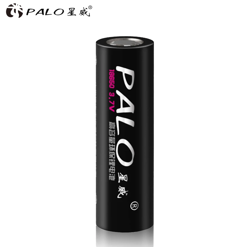 PALO NCR18650B 3,7 v 23500 mah 18650 литиевая аккумуляторная батарея для Panasonic фонарик батареи