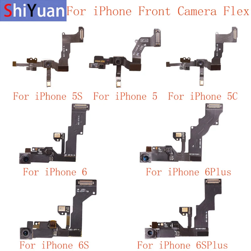 High Quality Front Camera Flex For Iphone 5 5s 5c 6s 6 Plus Front Facing Camera Lens Light Proximity Sensor Flex Cable Replace Mobile Phone Flex Cables Aliexpress