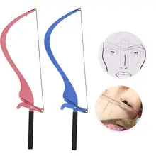 Тату для бровей Лук Стрелка Дрозд артефакт 10 полос линии татуировки брови дизайн шаблон измерительные линейки перманентные инструменты для нанесения макияжа