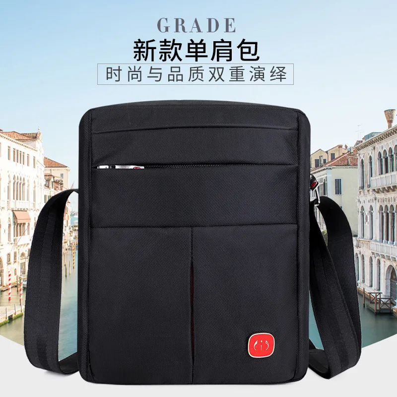 

Men Bag New Style Oxford Cloth MEN'S Single-shoulder Bag Shoulder Bag Casual Men's Bag Cross Verticle Outdoor Bag