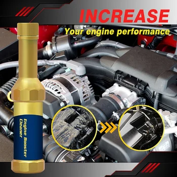 

60ml Powerful Engine Booster Cleaner Fuel Saver Engine Catalytic Converter Cleaner Accessories Remove Dust Dirt NJ88