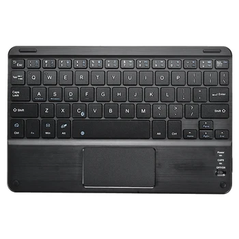 

High Quality bluetooth 3.0 Keyboard With Touchpad Wireless Support Windows Android iOS Built-in 230mA Rechargeable Battery