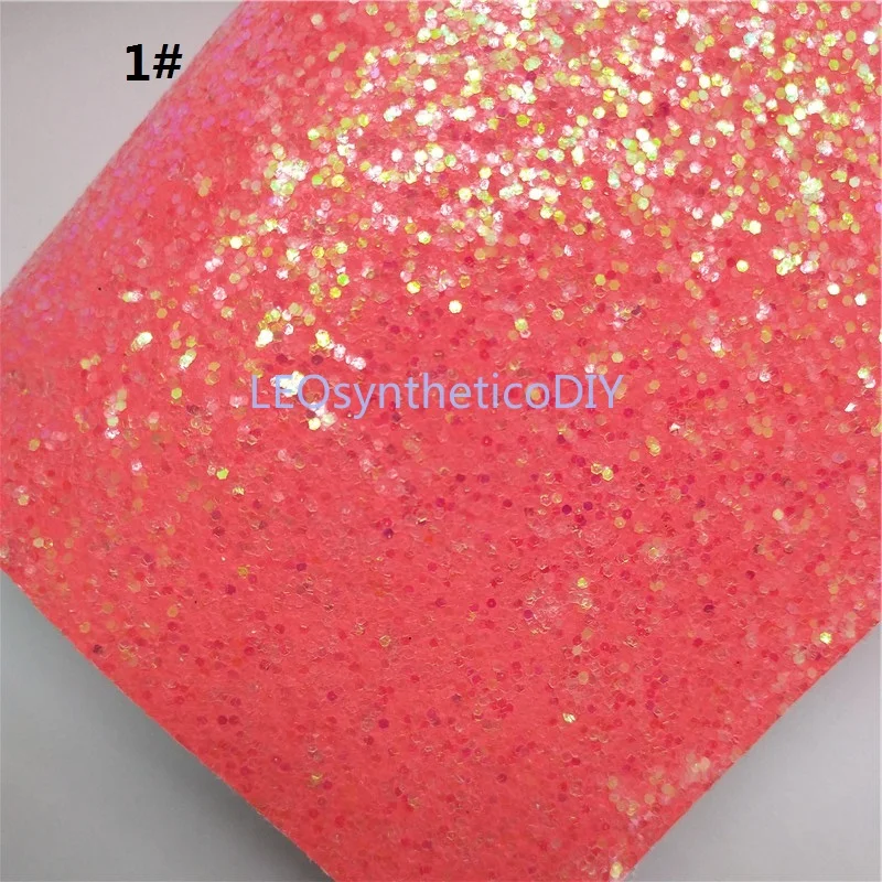 Мини-рулон 30x134 см розовый блеск Fabirc, с эффектом блестящей кожи, блестящий кожаный рулон для изготовления бантов leosynthecodiy SK048