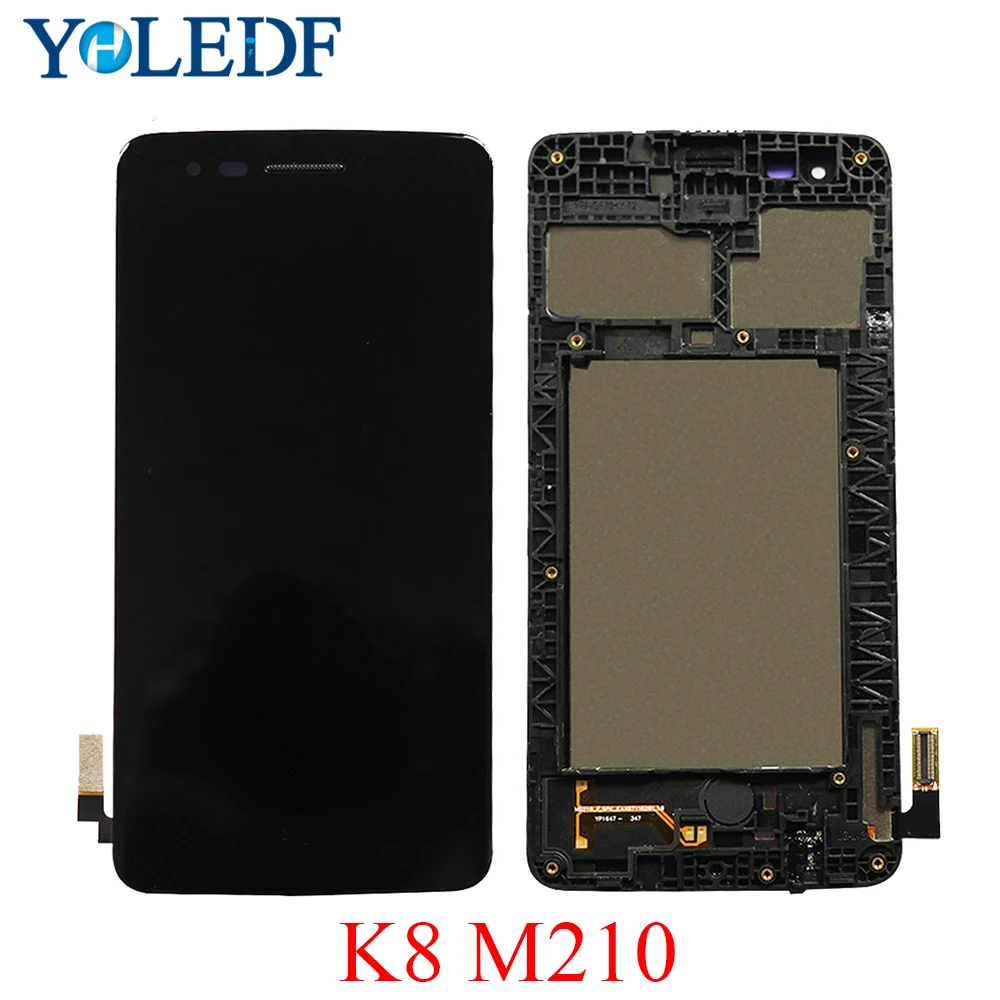5.0'' high screen For LG K8 2017 Full LCD Display Aristo M210 MS210 US215 M200N Touch Screen Assembly Replacement Parts | Мобильные