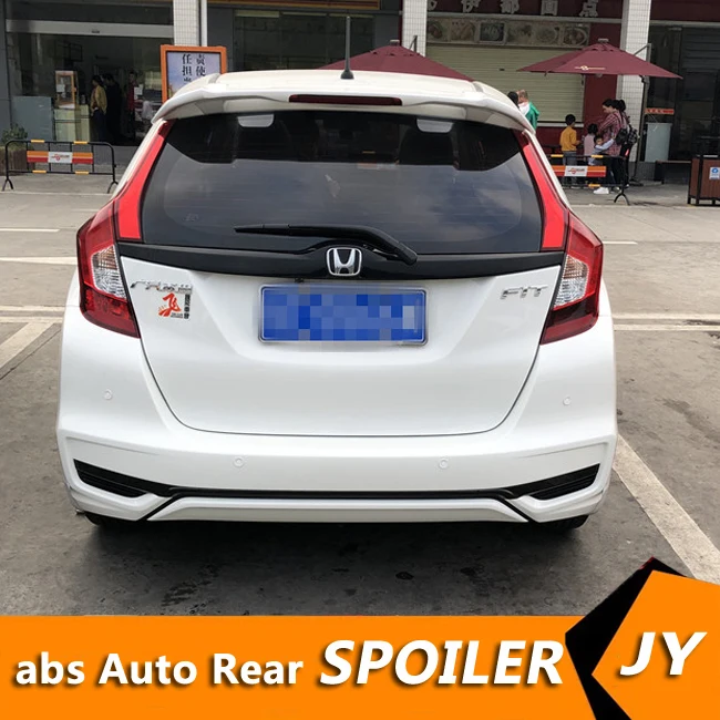 Спойлер для HONDA FIT 2018-2019 спойлер из высококачественного АБС-материала заднего