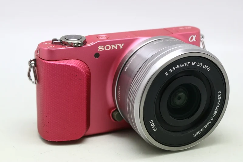 USED SONY ALPHA NEX-3N Interchangeable Lens with 16-50MM LENS Digital Camera Exmor APS HD CMOS OPTICAL