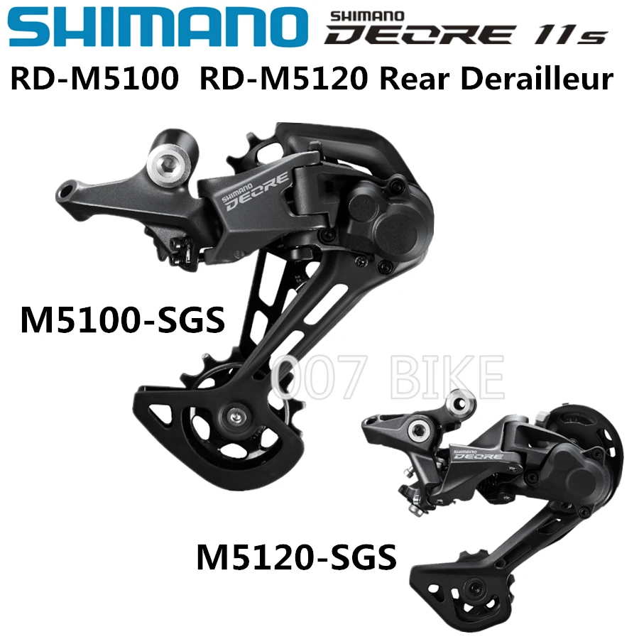 Shimano Deore Rd M4120 M5100 M5120 Shadow Rear Derailleurs Mountain