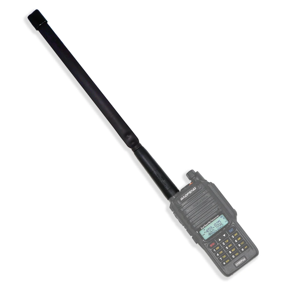 Baofeng UV-9R plus Складная тактическая антенна двухдиапазонная VHF/UHF 144/430MHz армейская антенна для uv-9r plus UV-9R водонепроницаемое Любительское радио