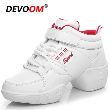 

Dance Shoes For Women Dance Jazz Shoes Soft Outsole Breath Sports Feature Modern Dancing Shoes Female Practice Sneakers EU 35-41